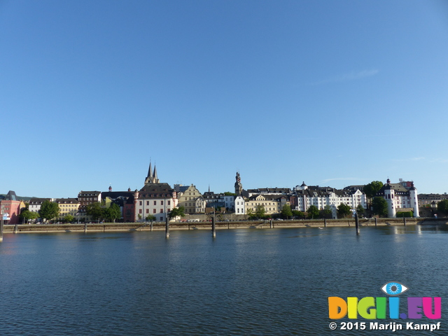 FZ016139 Koblenz from across Mozel